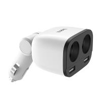 hoco-z28-power-ocean-cigarette-lighter-in-car-charger-with-digital-display-angled