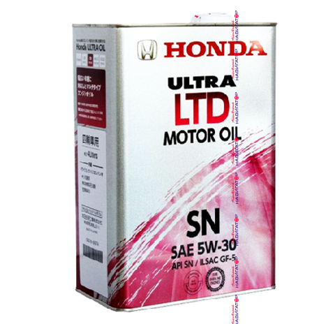 Масло honda ultra ltd 5w30